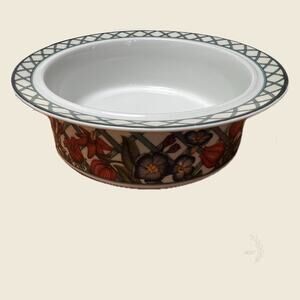 Dansk Nordic Garden Porcelain Cereal Bowls 6.75 Inch Thailand Set of 2